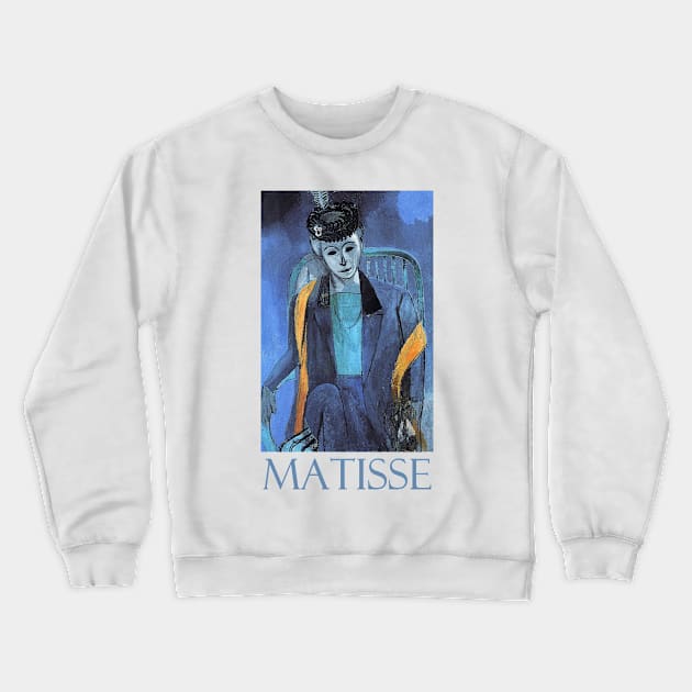 Portrait of Madame Matisse (1913) by Henri Matisse Crewneck Sweatshirt by Naves